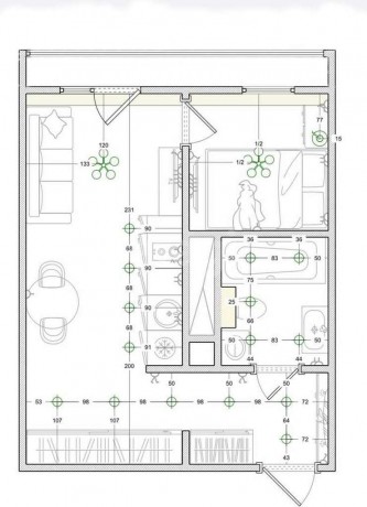 1к - квартира, 31 м², 12/20 эт.