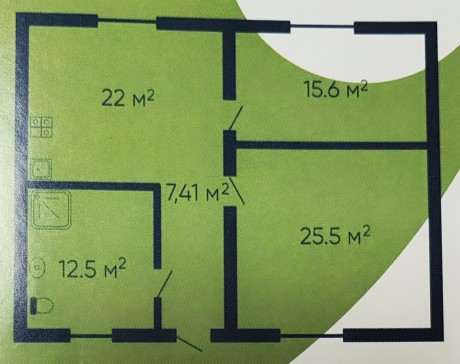 Дом, 87.7 м², 5 сот.,  эт.